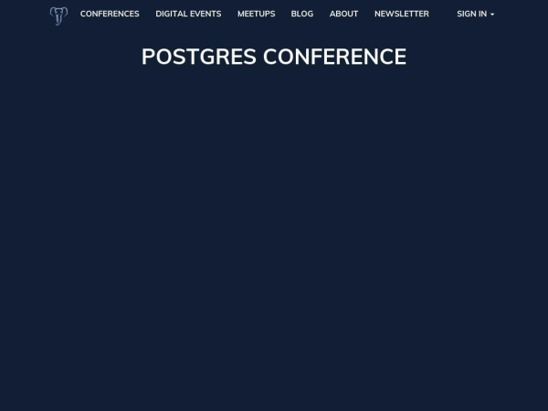 postgresconf.org